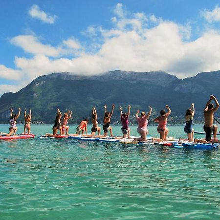 Ferienwohnung Lac D'Annecy-Col De La Forclaz Montmin Exterior foto