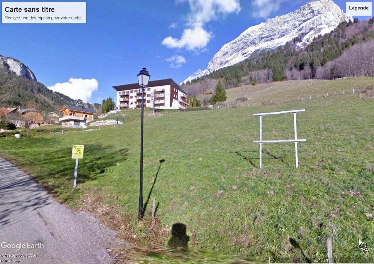 Ferienwohnung Lac D'Annecy-Col De La Forclaz Montmin Exterior foto